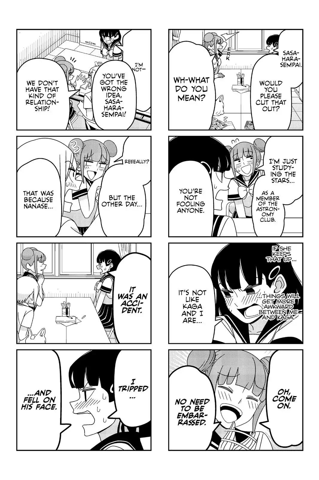 Tsurezure Children Chapter 38 page 2 - Chapter 38: Seething (Kaga/Nanase)