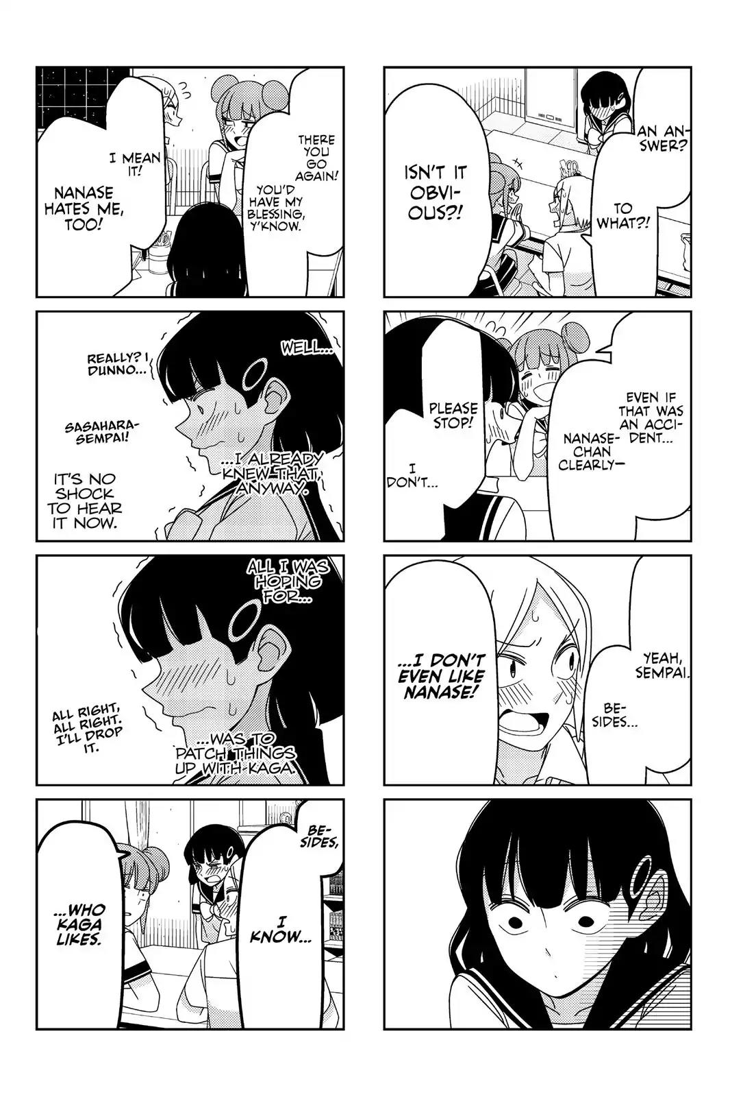 Tsurezure Children Chapter 38 page 4 - Chapter 38: Seething (Kaga/Nanase)