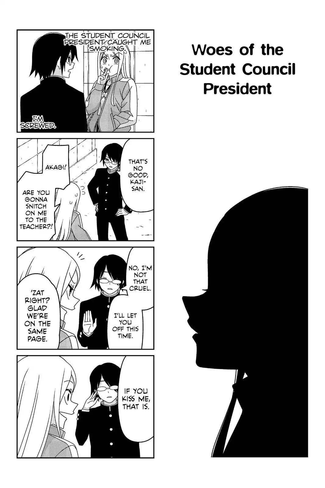 Tsurezure Children Chapter 4 page 1 - Chapter 4: Woes Of The Student Council President (Akagi/Ryouko)