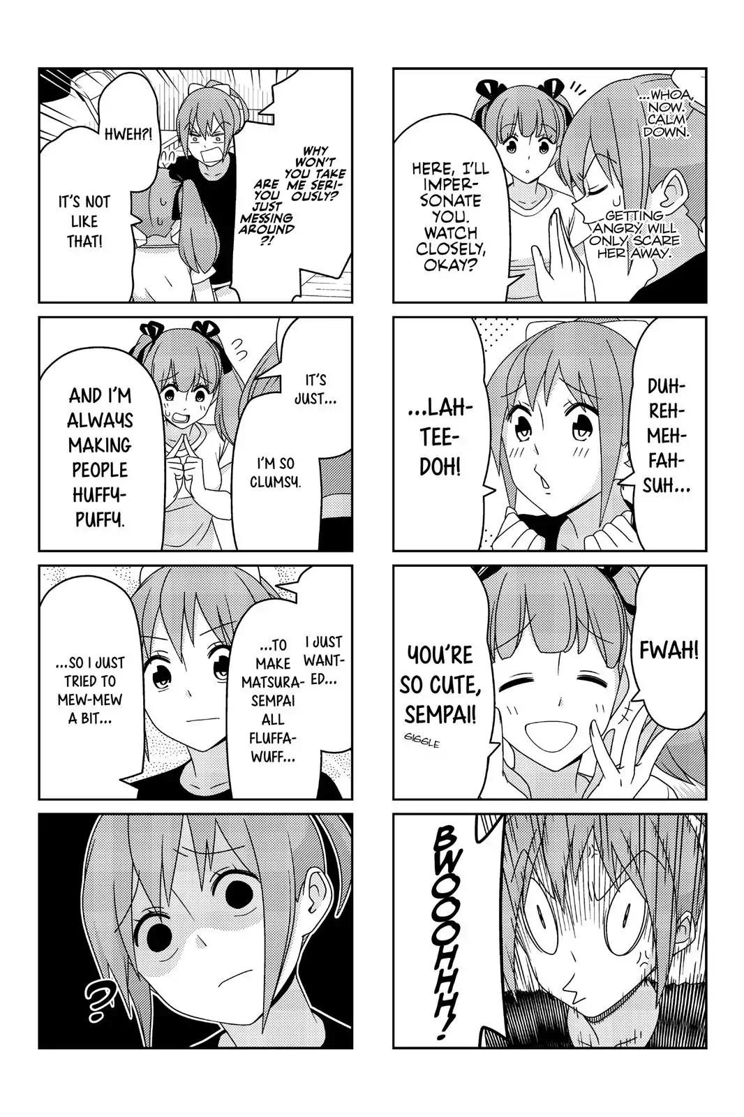 Tsurezure Children Chapter 42 page 4 - Chapter 42: Making Juniors Cry (Ayane/Urara)