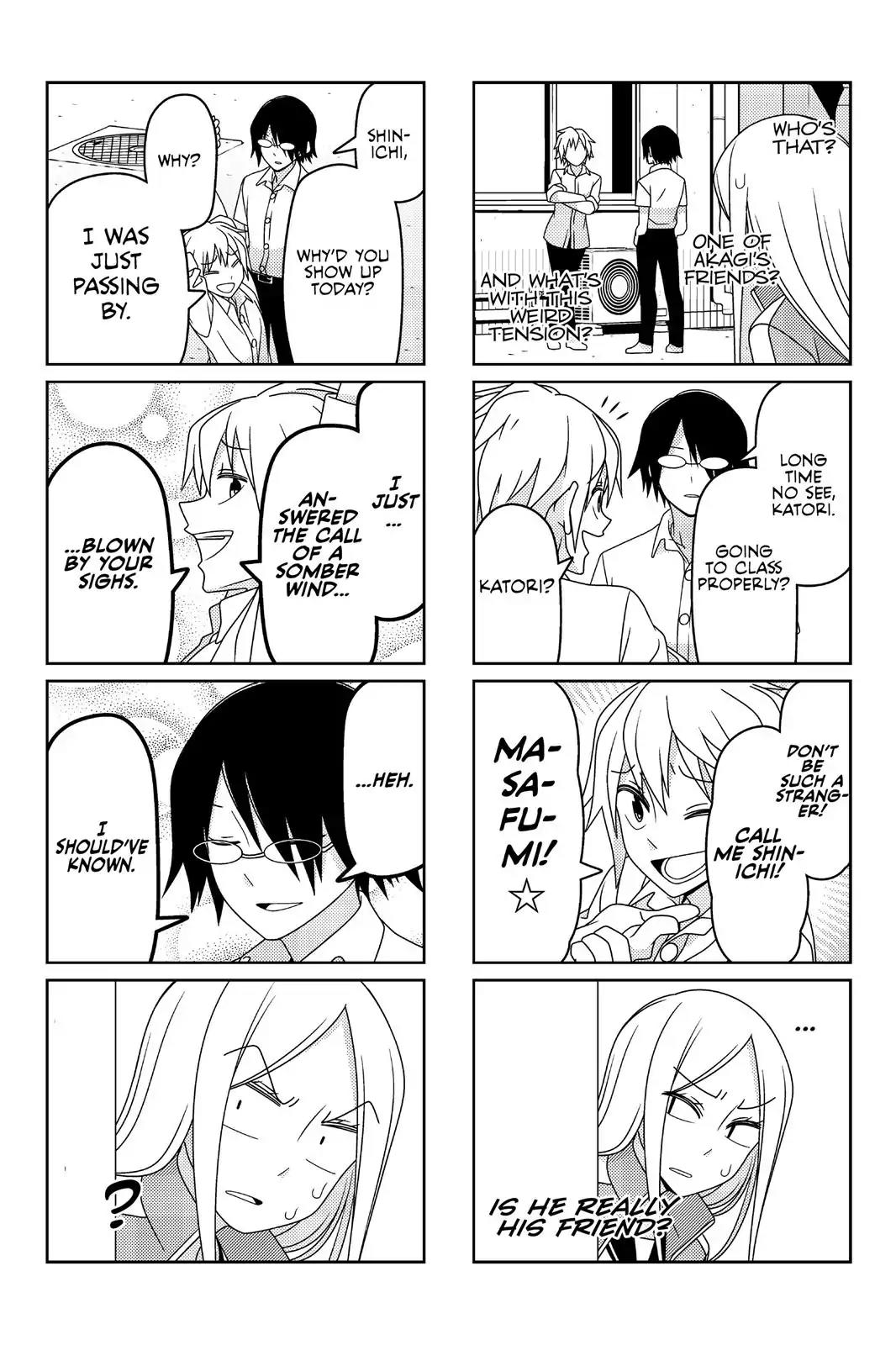 Tsurezure Children Chapter 44 page 2 - Chapter 44: Mushy Talk (Akagi/Ryouko)