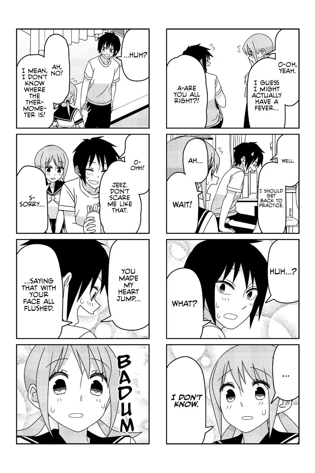 Tsurezure Children Chapter 45 page 4 - Chapter 45: Chalk It Up To Fever (Sugawara/Takano)