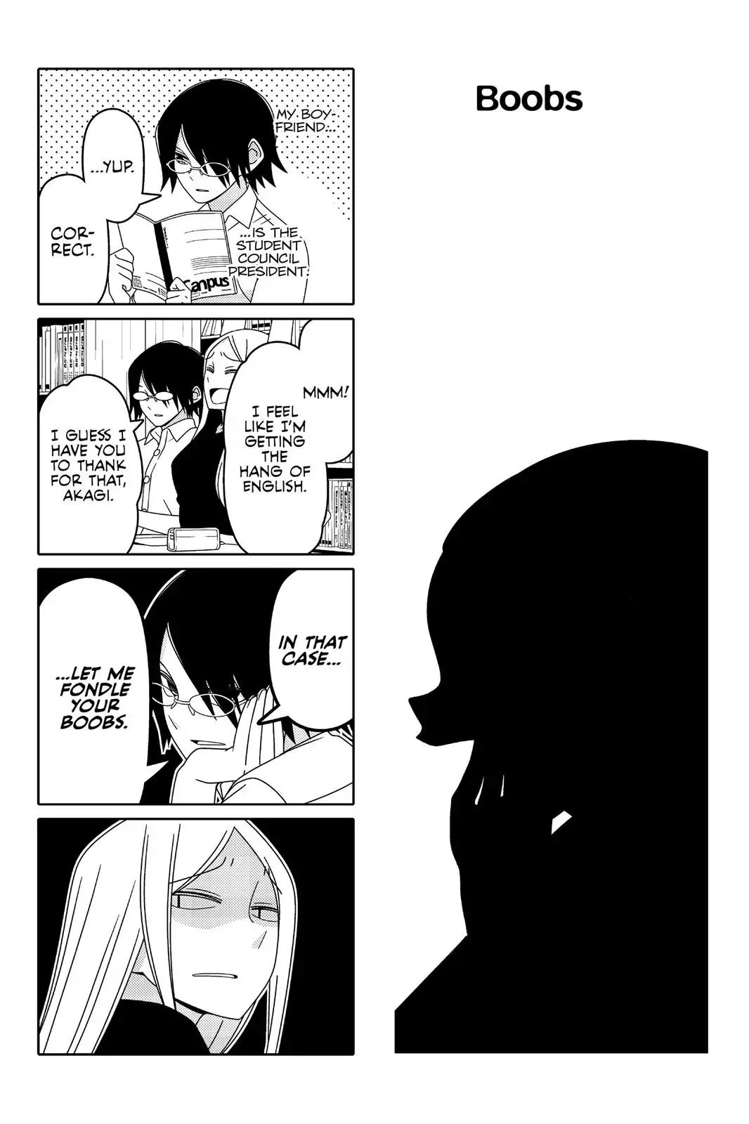 Tsurezure Children Chapter 55 page 1 - Chapter 55: Boobs (Ryouko/Asafumi)