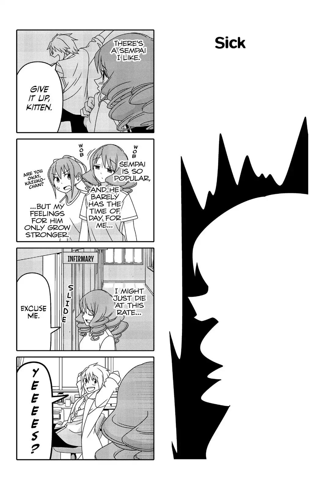 Tsurezure Children Chapter 56 page 1 - Chapter 56: Sick (LoveMaster/Kazuko)