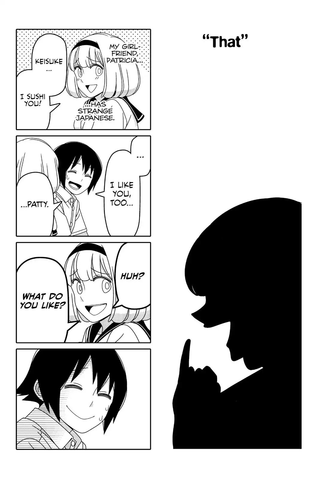 Tsurezure Children Chapter 58 page 1 - Chapter 58: ''That'' (Keisuke/Patricia)