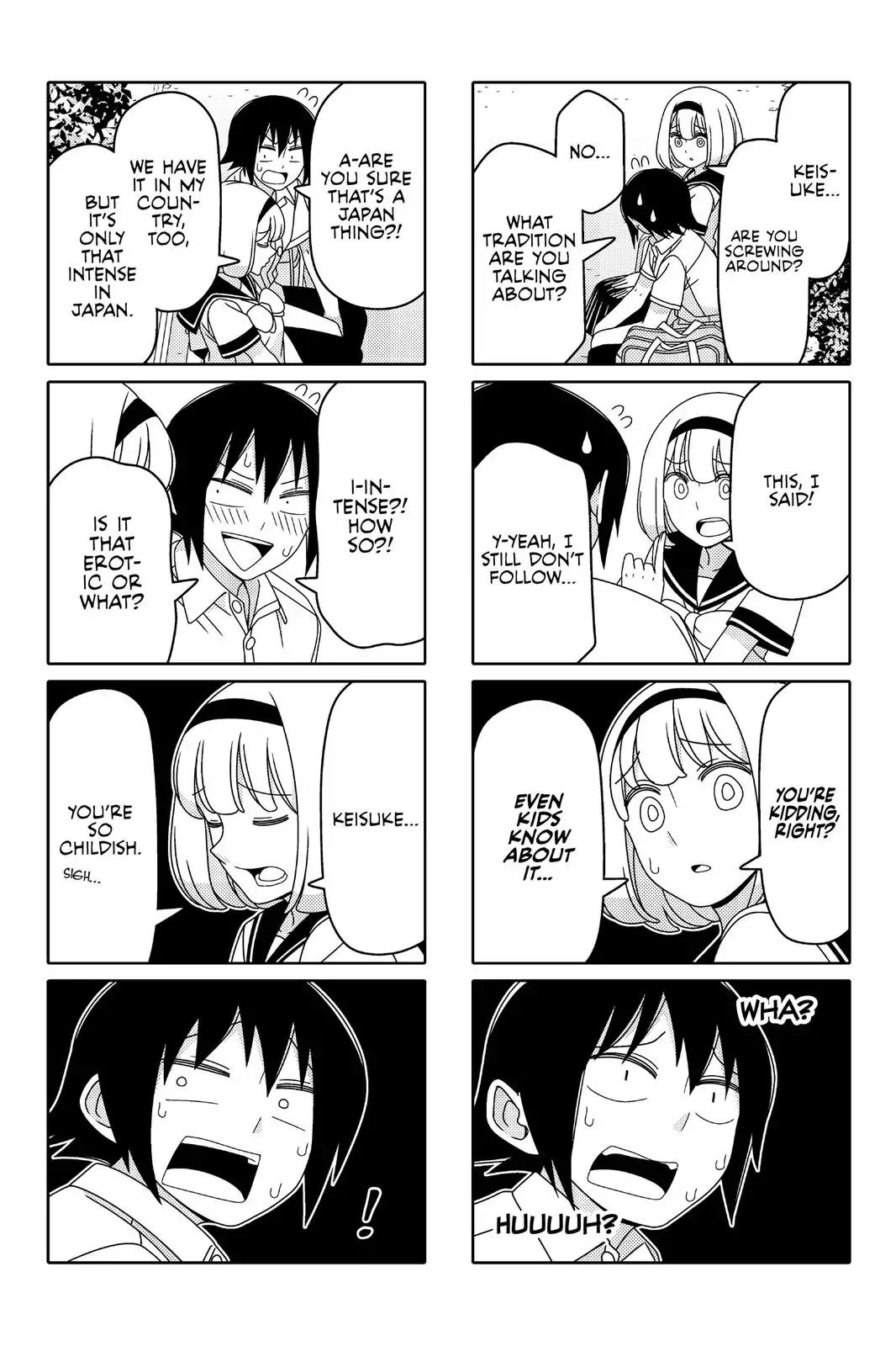 Tsurezure Children Chapter 58 page 4 - Chapter 58: ''That'' (Keisuke/Patricia)