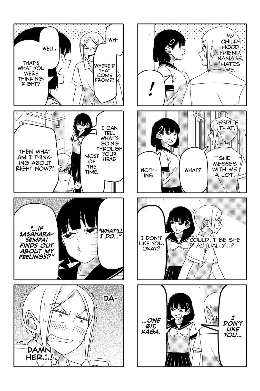 Tsurezure Children Chapter 61 page 2 - Chapter 61: Meanie (Kaga/Nanase)