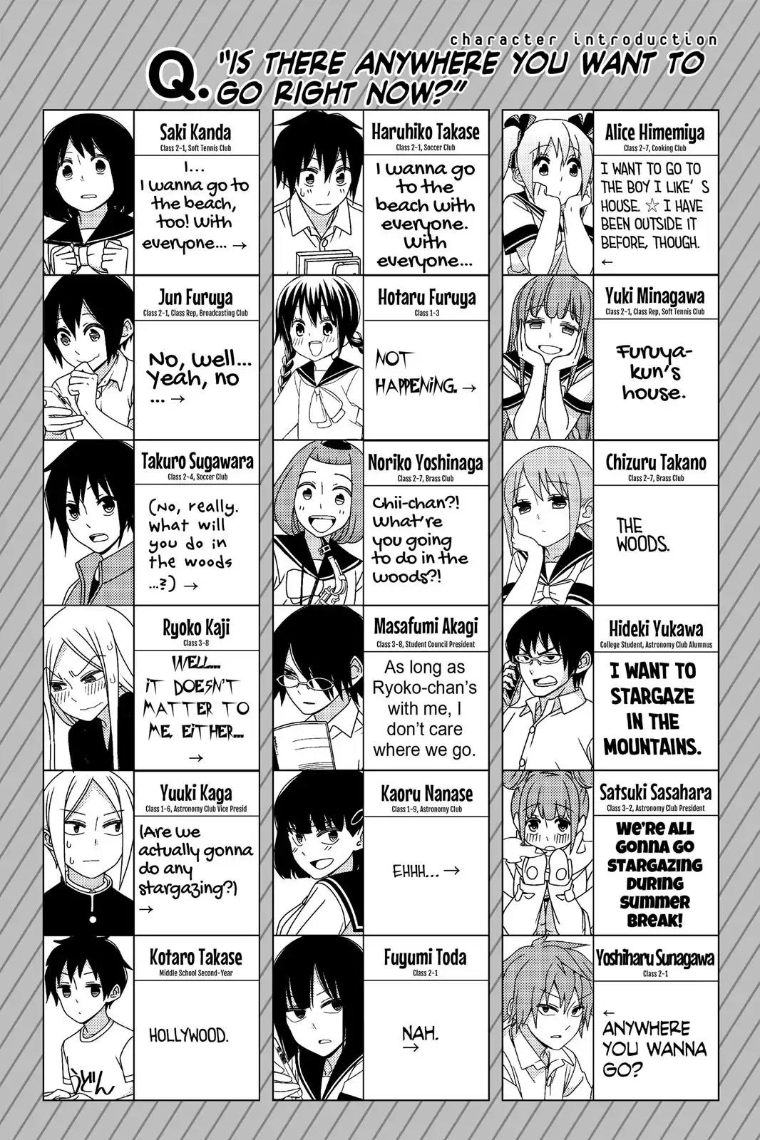 Tsurezure Children Chapter 63 page 8 - Chapter 63: Go Forth Over My Dead Body (Yamane/Kurihara)