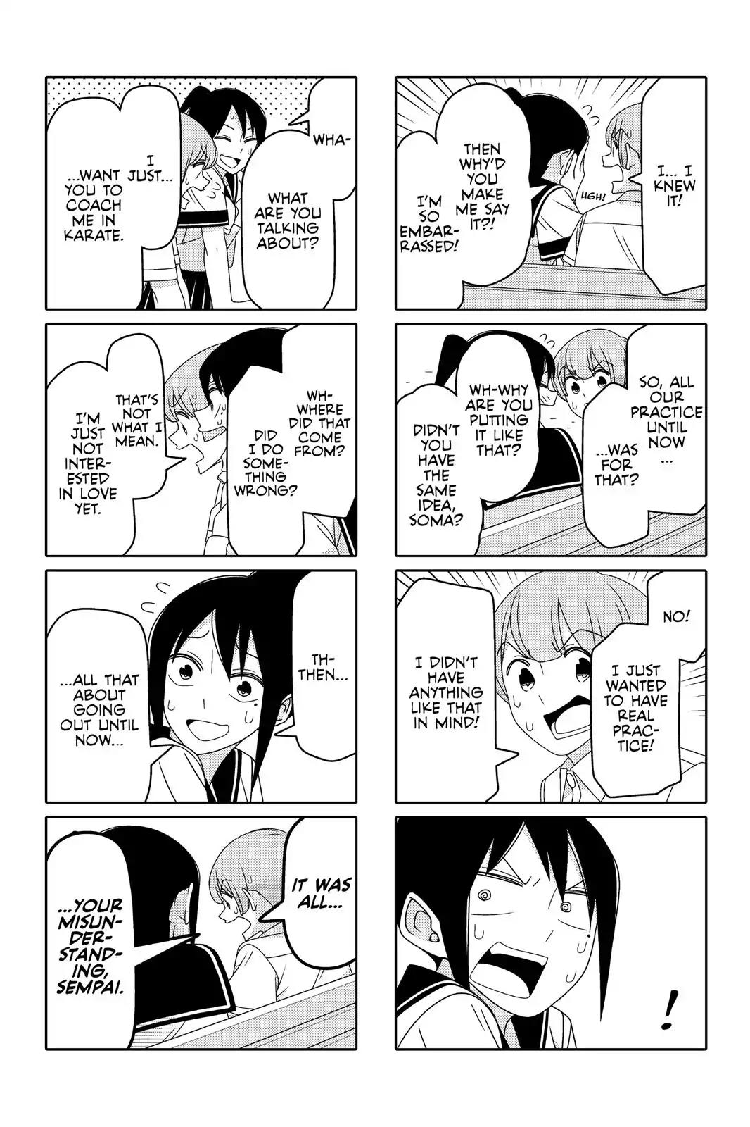 Tsurezure Children Chapter 73 page 4 - Chapter 73: Misunderstanding (Saejima/Souma)