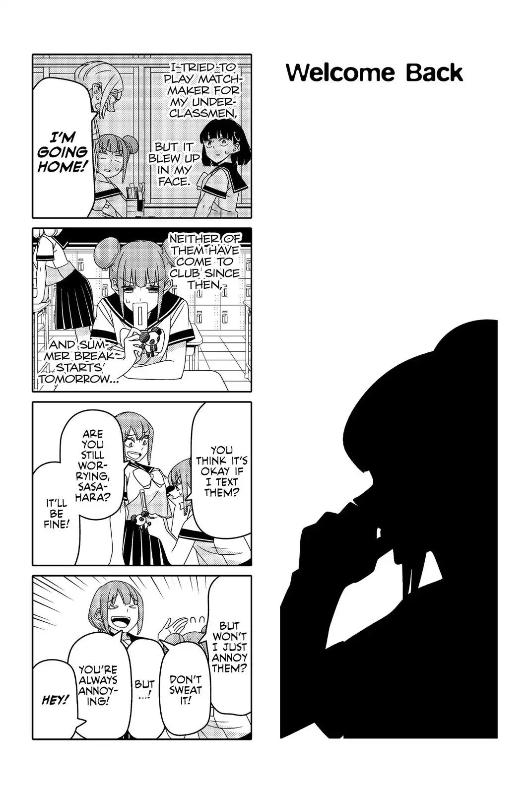 Tsurezure Children Chapter 79 page 1 - Chapter 79: Welcome Back (Kaga/Nanase/Sasahara)
