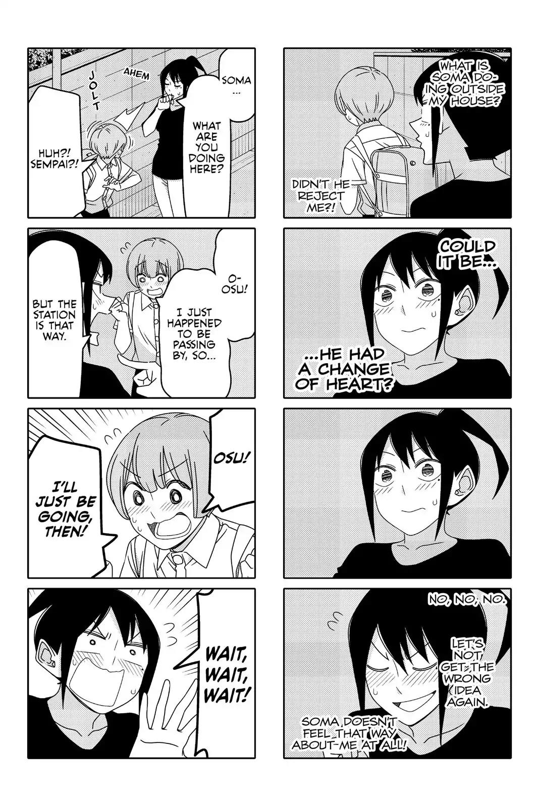 Tsurezure Children Chapter 95 page 2 - Chapter 95: Trauma (Souma/Saejima)