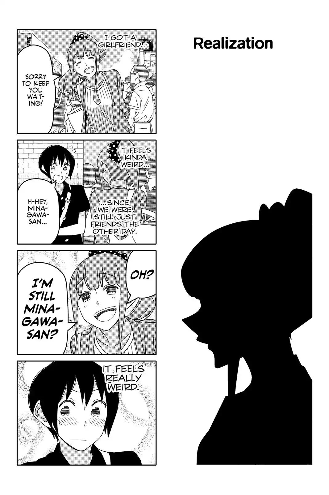 Tsurezure Children Chapter 98 page 1 - Chapter 98: Realization (Furuya/Minagawa)