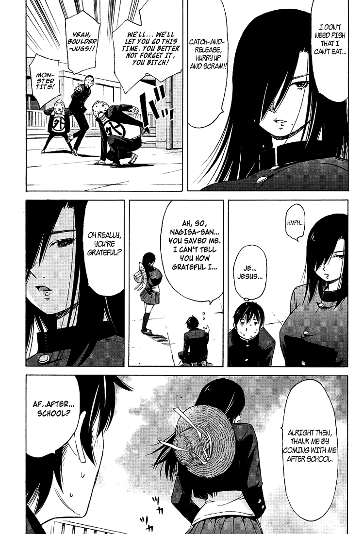 Tsuri Chichi Nagisa Chapter 1 page 17 - Chapter 1: Fisher From Emoshima
