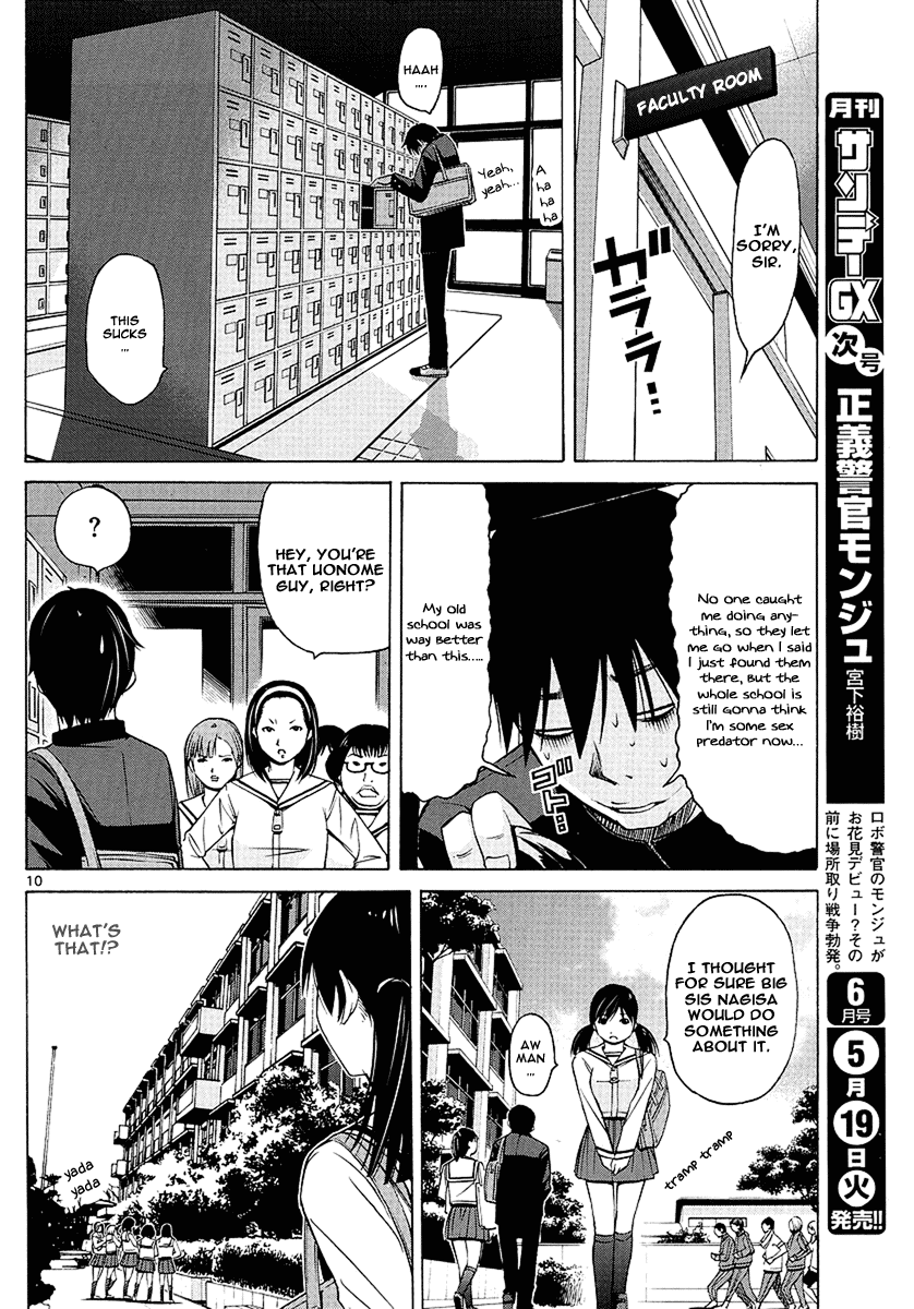 Tsuri Chichi Nagisa Chapter 2 page 10 - Chapter 2: Fish and Underwear