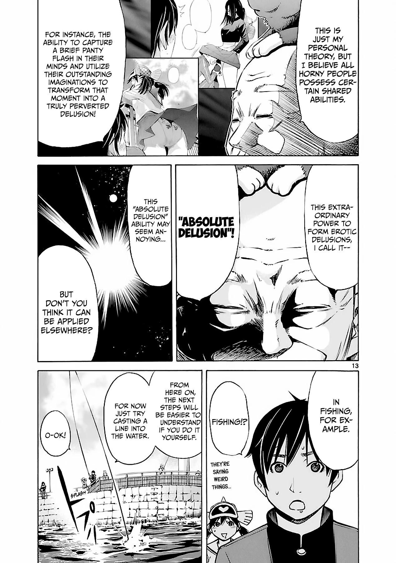 Tsuri Chichi Nagisa Chapter 3 page 14 - Chapter 3: Uonome・Delusion