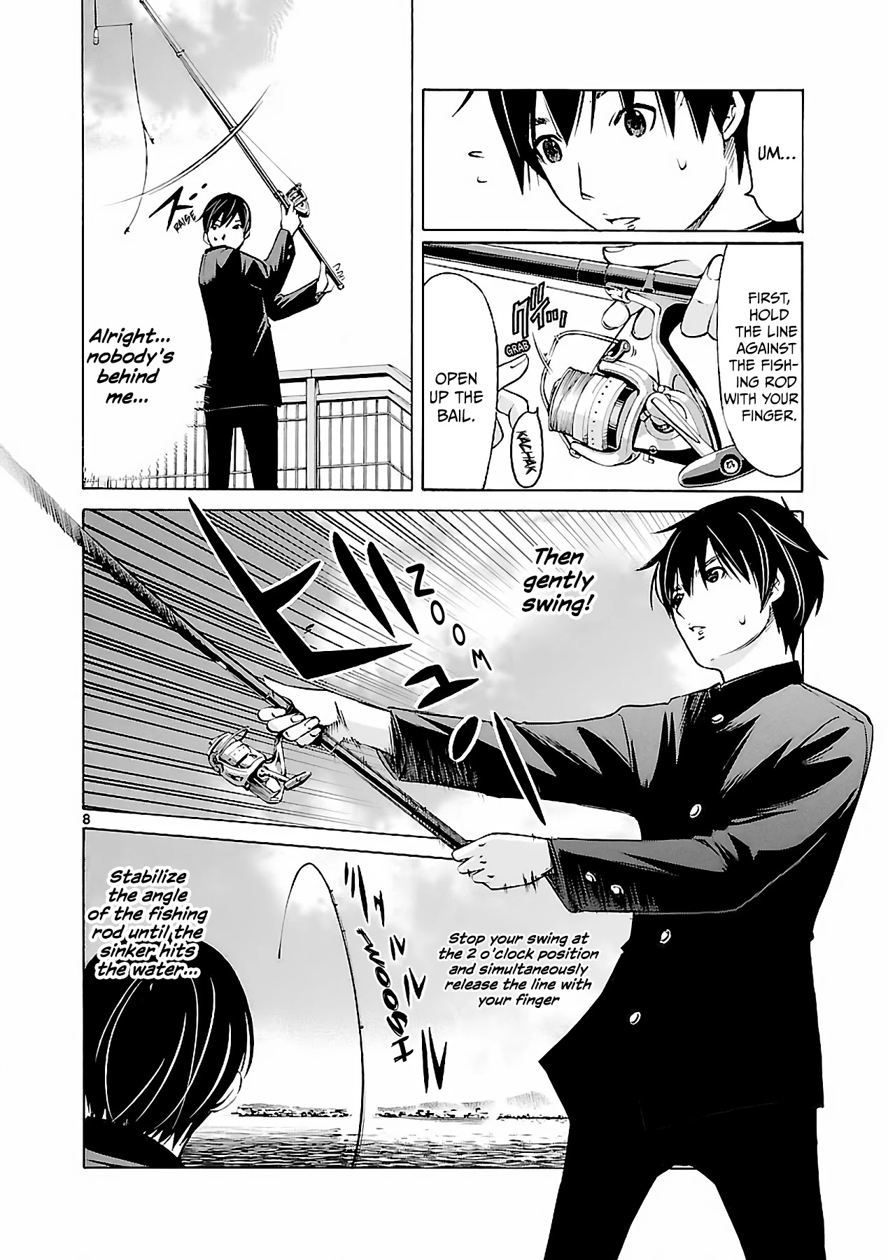 Tsuri Chichi Nagisa Chapter 3 page 9 - Chapter 3: Uonome・Delusion