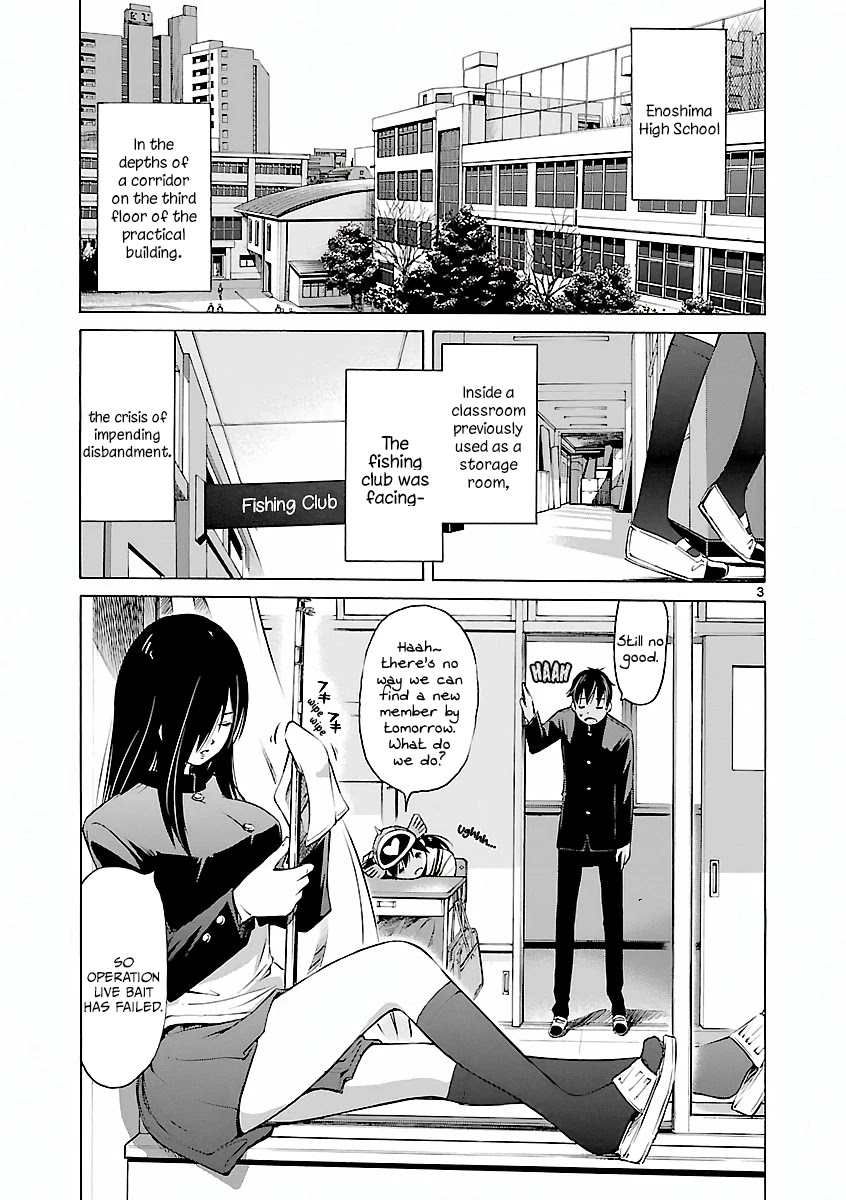 Tsuri Chichi Nagisa Chapter 4 page 4 - Chapter 4: Glasses Girl