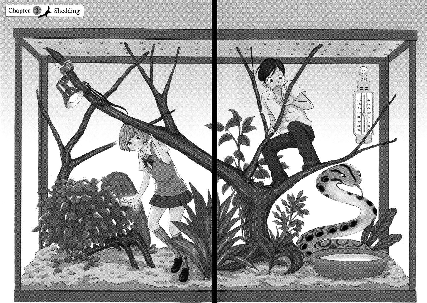 Tsuru Tsuru to Zara Zara no Aida Chapter 1 page 3 - Chapter 1 : Shedding