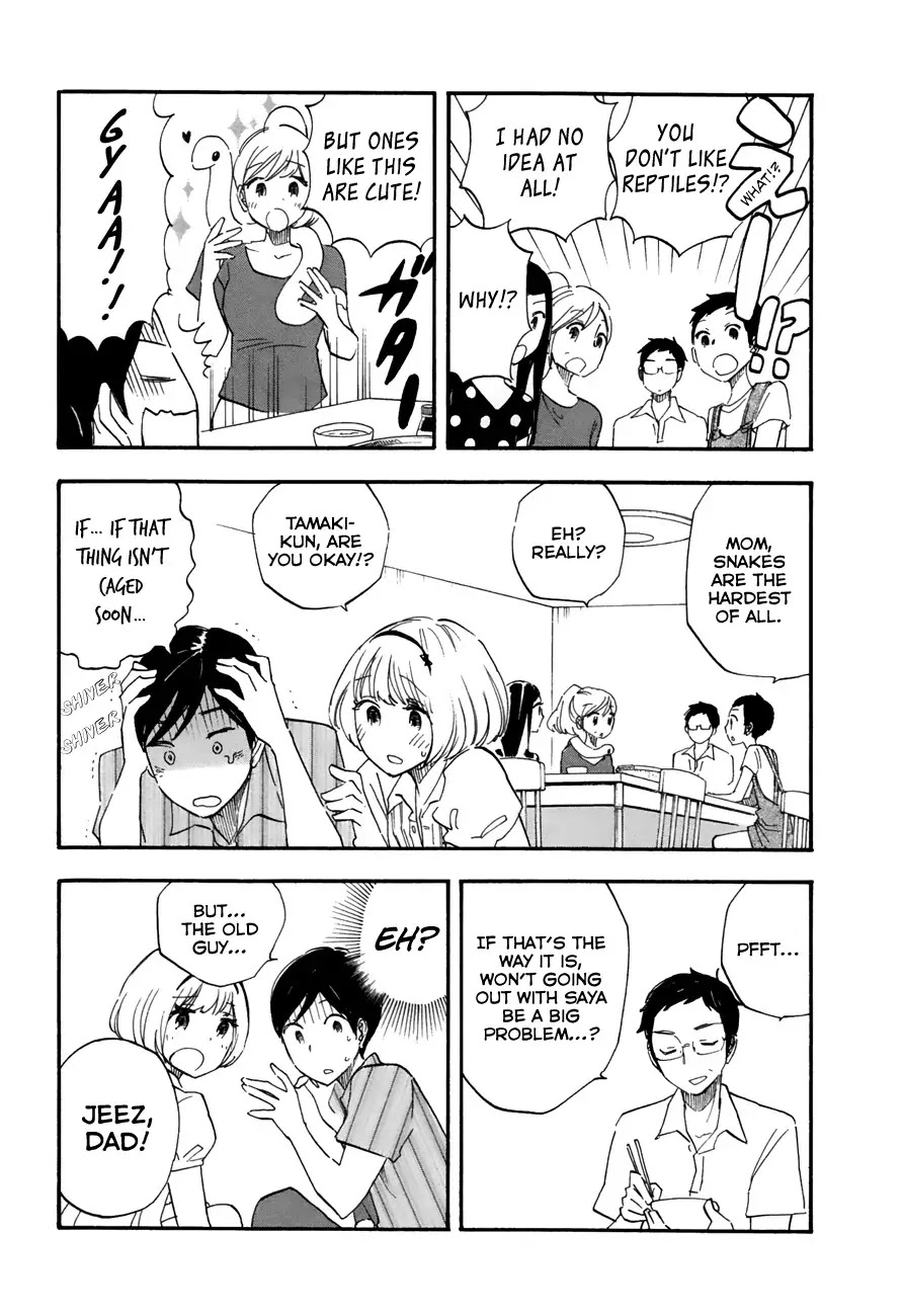 Tsuru Tsuru to Zara Zara no Aida Chapter 18 page 7 - Chapter 18: Dinner With Saya-chan