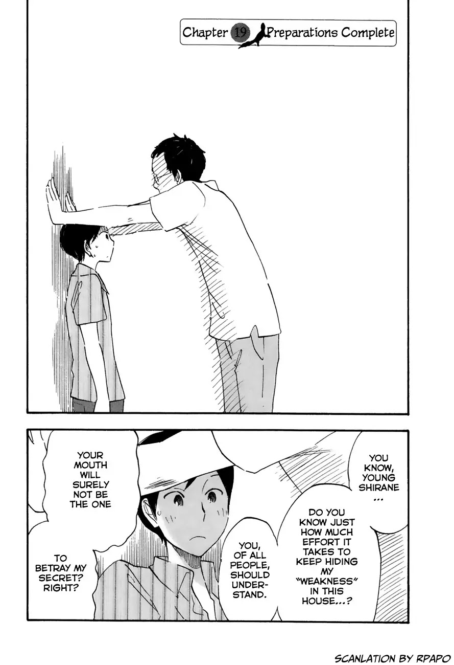Tsuru Tsuru to Zara Zara no Aida Chapter 19 page 1 - Chapter 19: Preparations Complete