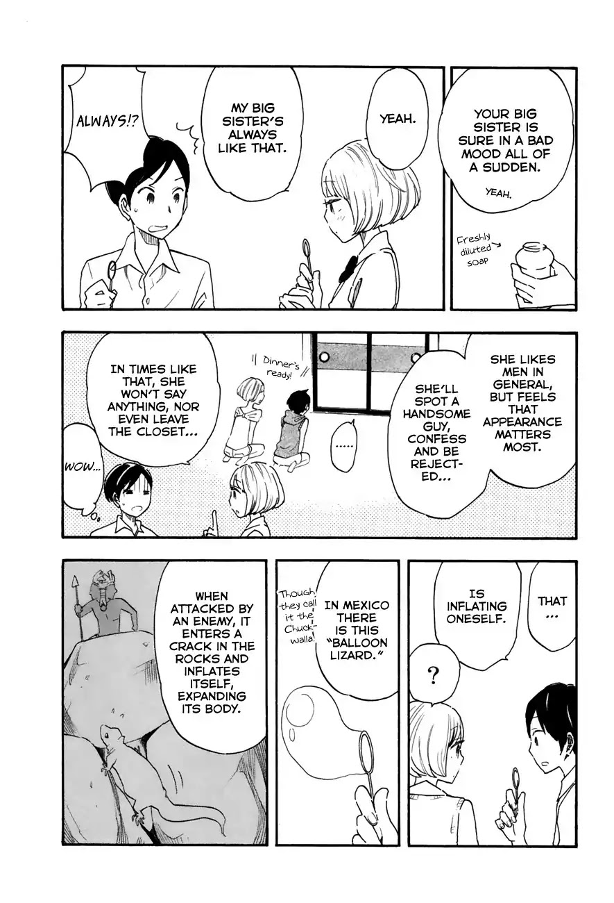Tsuru Tsuru to Zara Zara no Aida Chapter 21 page 4 - Chapter 21: Inflating Oneself