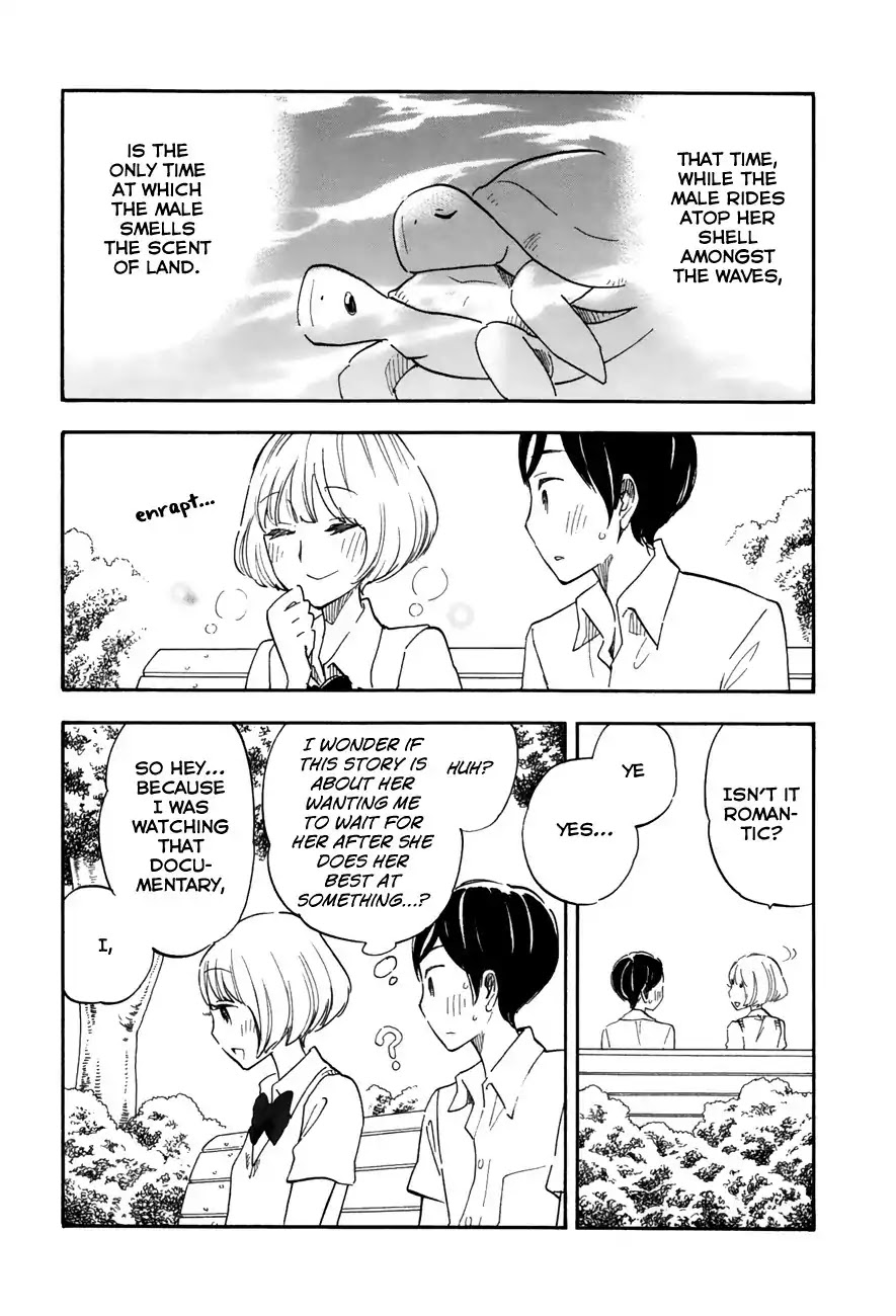 Tsuru Tsuru to Zara Zara no Aida Chapter 22 page 9 - Chapter 22: Smell of Water, Smell of Earth