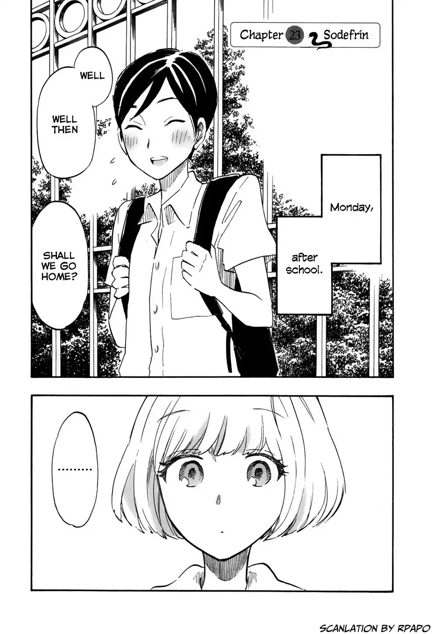 Tsuru Tsuru to Zara Zara no Aida Chapter 23 page 1 - Chapter 23: Sodefrin