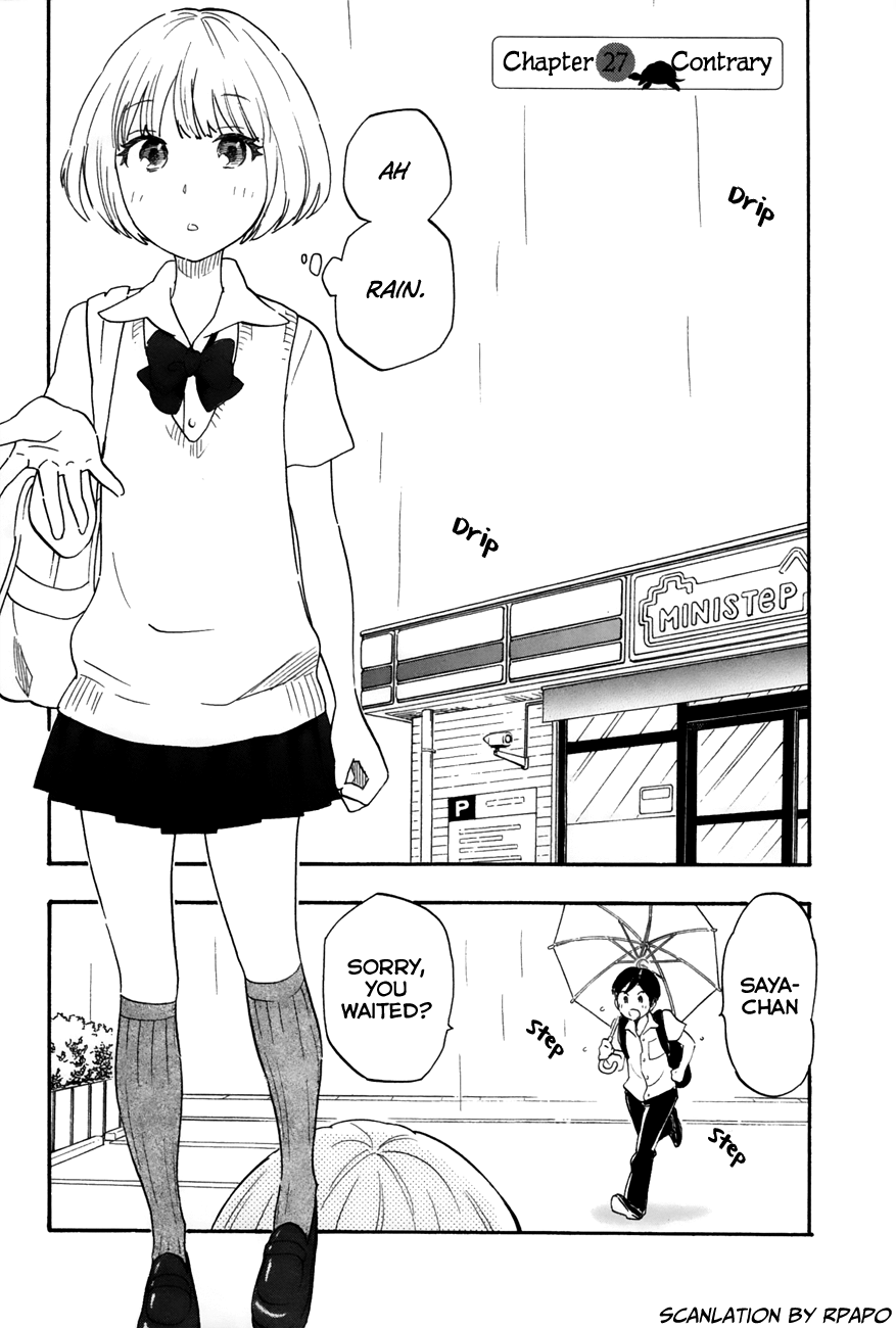 Tsuru Tsuru to Zara Zara no Aida Chapter 27 page 1 - Chapter 27: Contrary