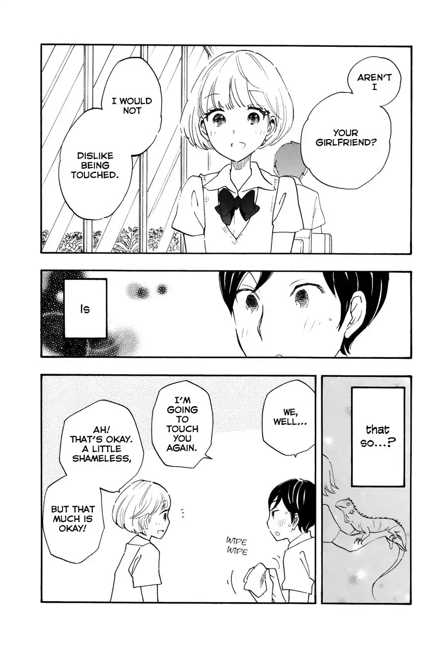 Tsuru Tsuru to Zara Zara no Aida Chapter 29 page 13 - Chapter 29: Dewlap