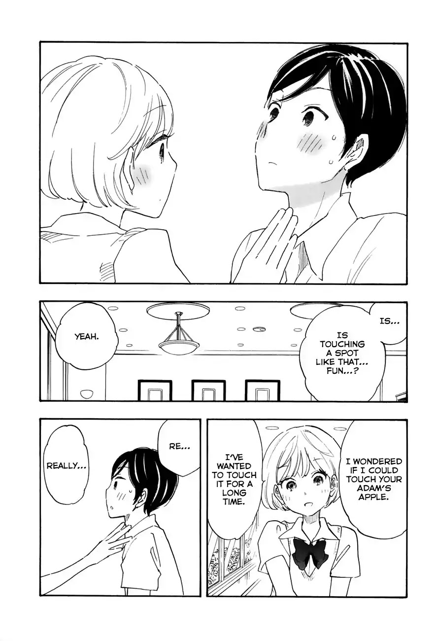 Tsuru Tsuru to Zara Zara no Aida Chapter 29 page 15 - Chapter 29: Dewlap