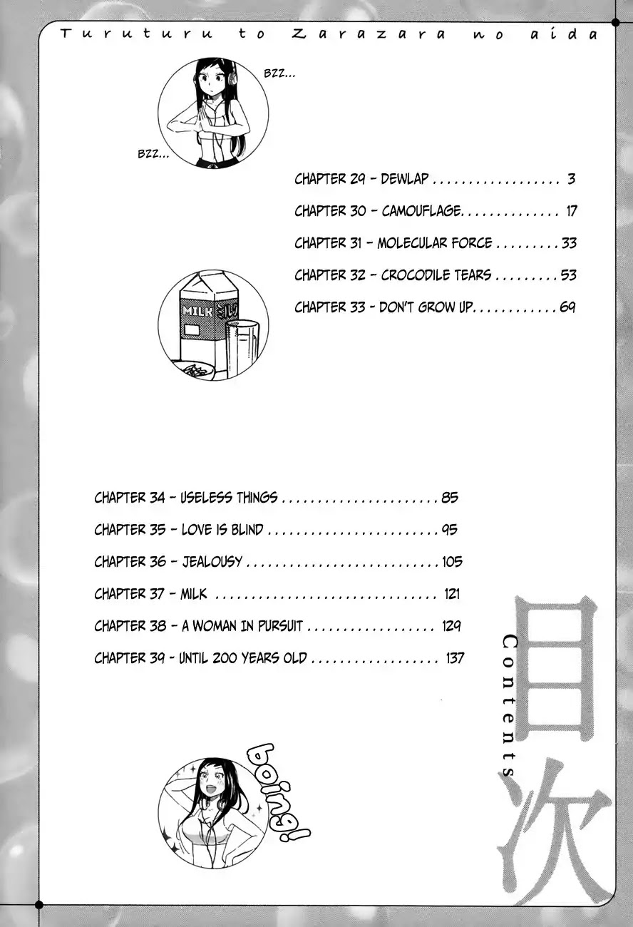 Tsuru Tsuru to Zara Zara no Aida Chapter 29 page 3 - Chapter 29: Dewlap
