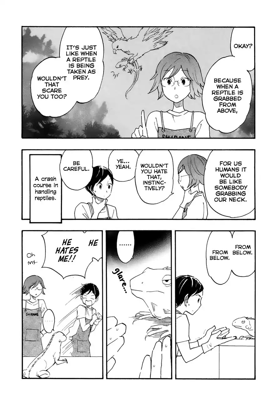 Tsuru Tsuru to Zara Zara no Aida Chapter 29 page 5 - Chapter 29: Dewlap
