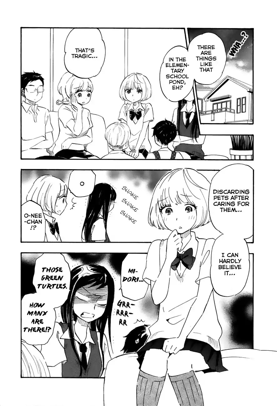 Tsuru Tsuru to Zara Zara no Aida Chapter 32 page 11 - Chapter 32: Crocodile Tears