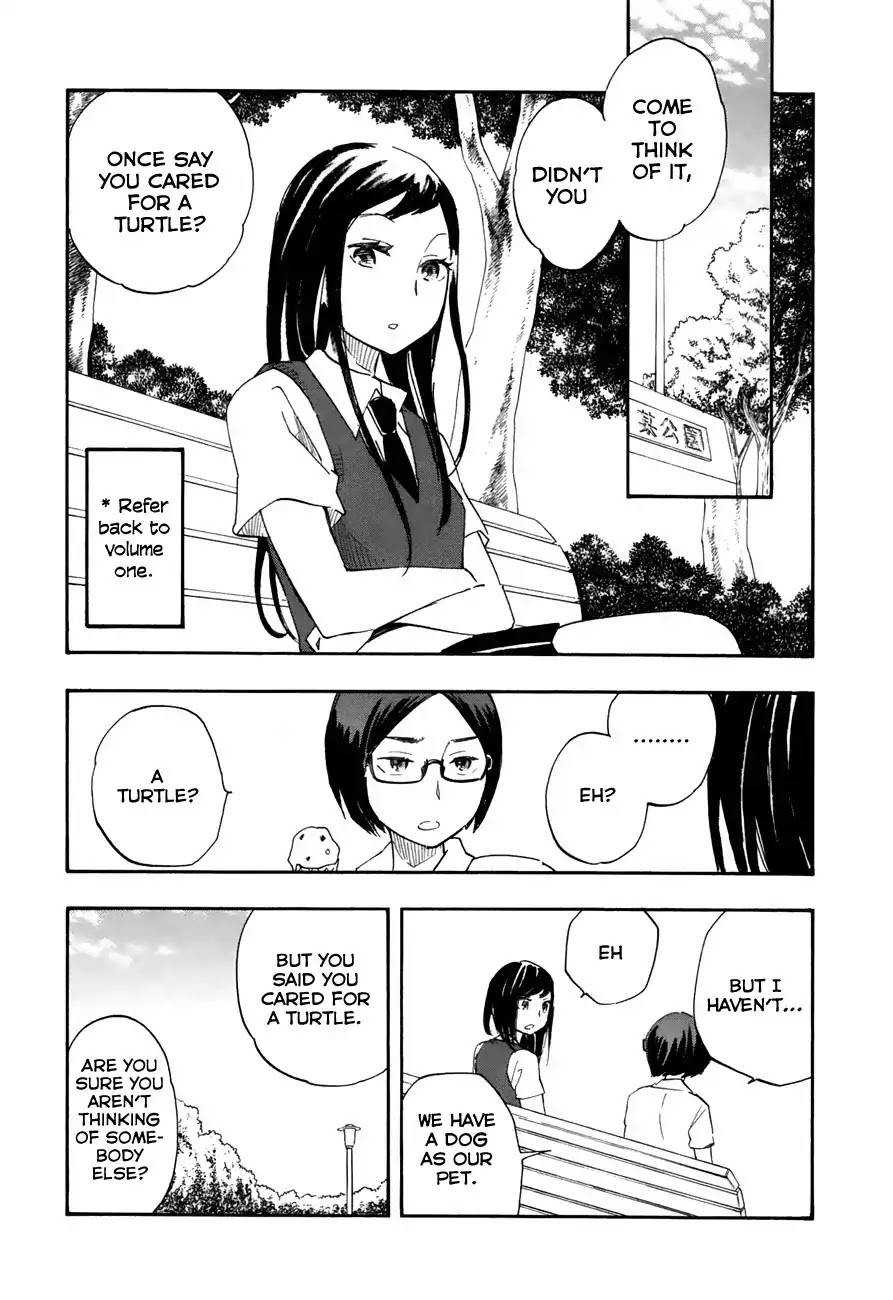 Tsuru Tsuru to Zara Zara no Aida Chapter 32 page 13 - Chapter 32: Crocodile Tears