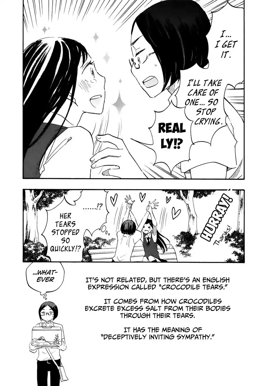 Tsuru Tsuru to Zara Zara no Aida Chapter 32 page 16 - Chapter 32: Crocodile Tears