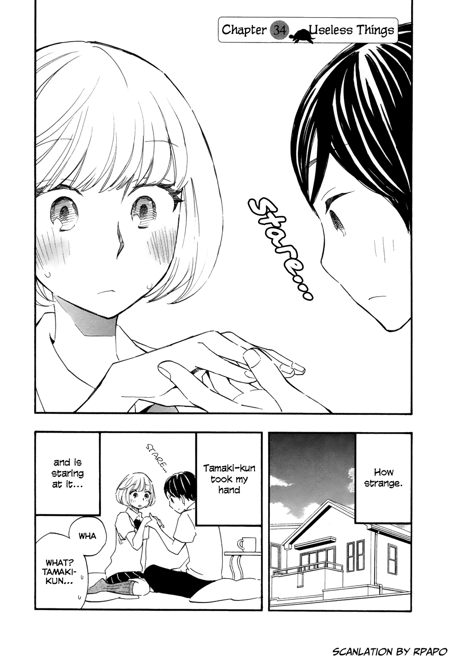Tsuru Tsuru to Zara Zara no Aida Chapter 34 page 1 - Chapter 34: Useless Things