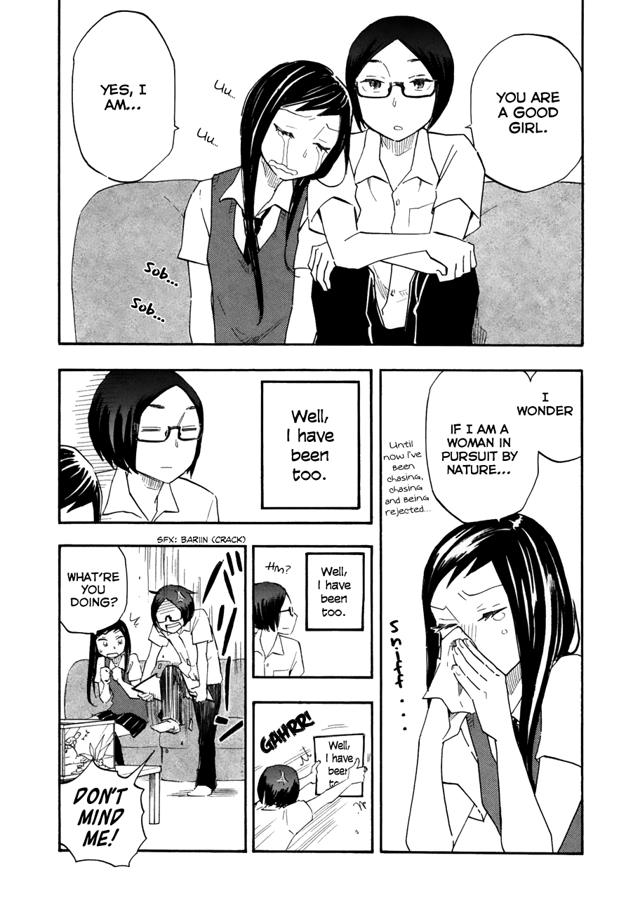 Tsuru Tsuru to Zara Zara no Aida Chapter 38 page 8 - Chapter 38: A Woman In Pursuit