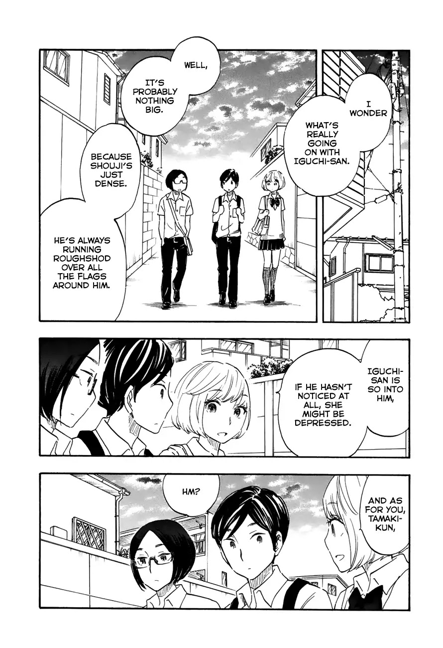 Tsuru Tsuru to Zara Zara no Aida Chapter 44 page 11 - Chapter 44: Don't Go Away