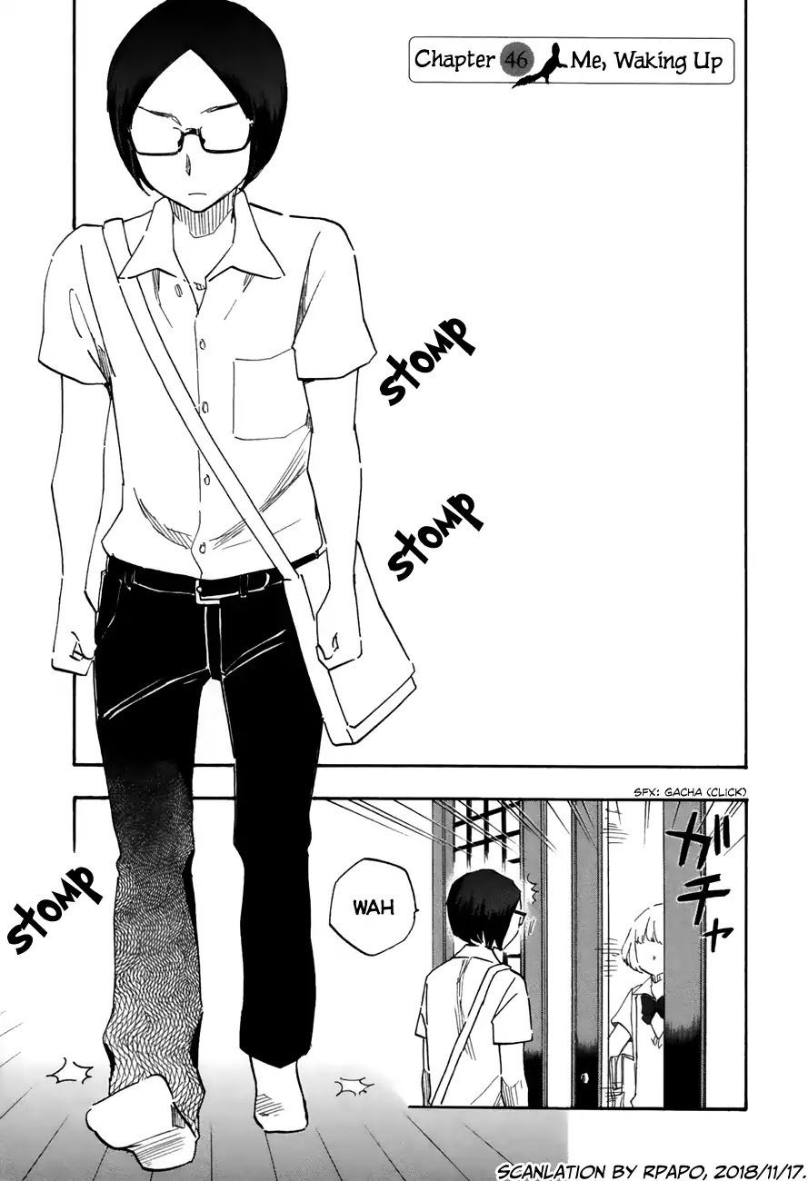 Tsuru Tsuru to Zara Zara no Aida Chapter 46 page 1 - Chapter 46: Me, Waking Up