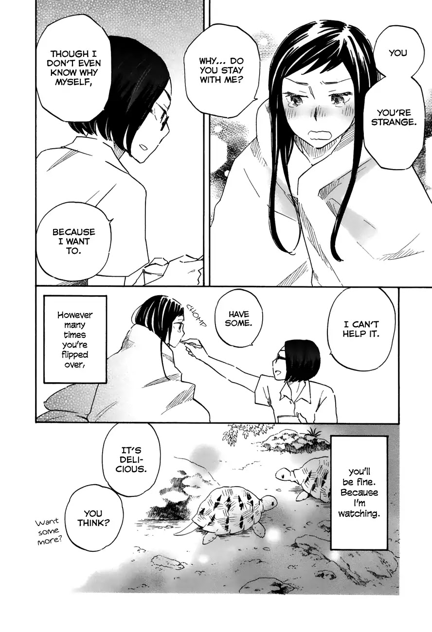 Tsuru Tsuru to Zara Zara no Aida Chapter 46 page 8 - Chapter 46: Me, Waking Up