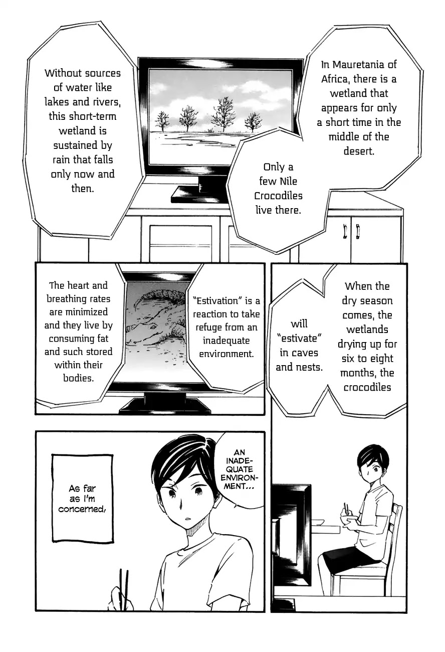 Tsuru Tsuru to Zara Zara no Aida Chapter 47 page 8 - Chapter 47: Estivation