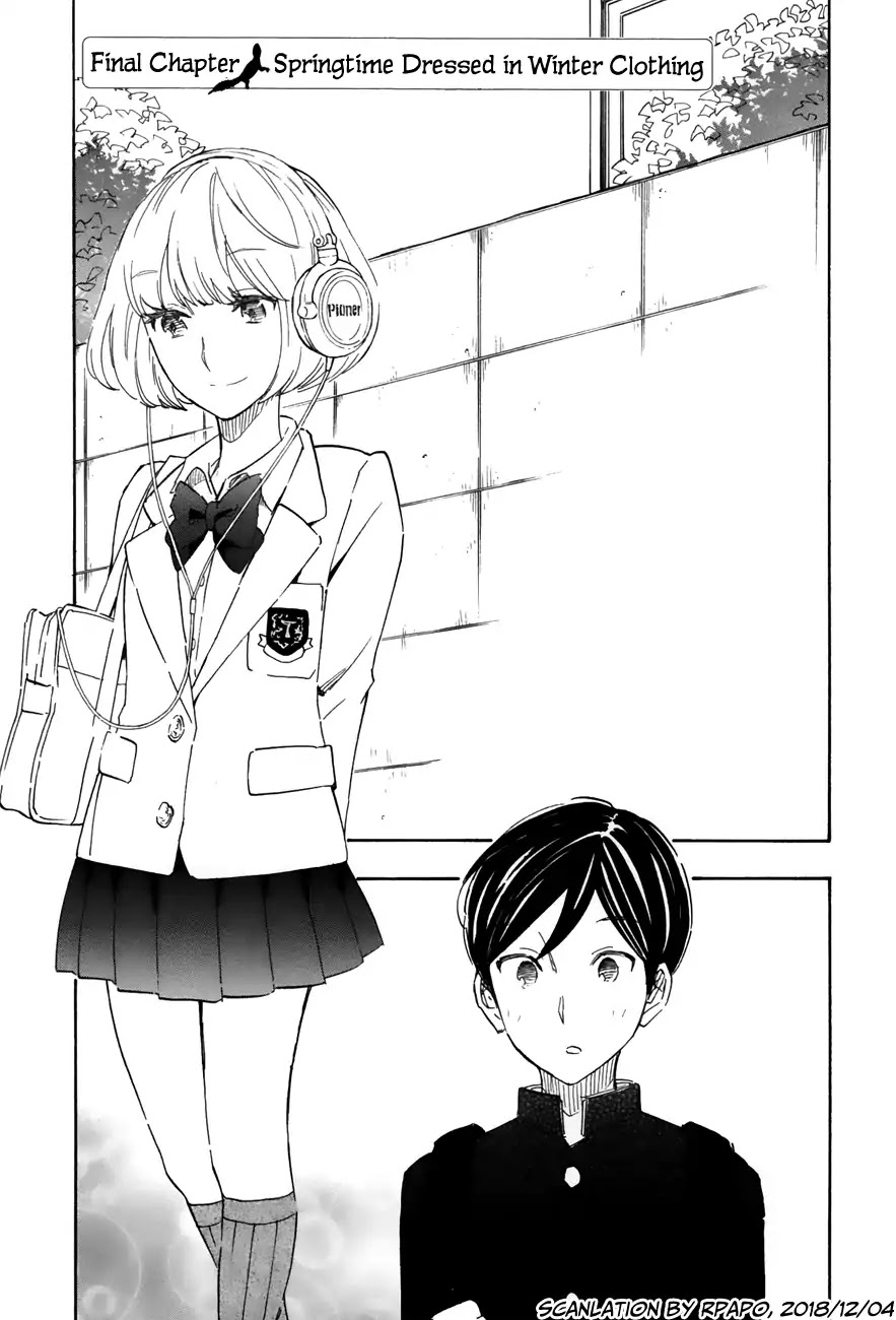 Tsuru Tsuru to Zara Zara no Aida Chapter 49 page 1 - Chapter 49: Springtime Dressed in Winter Clothing (Final)
