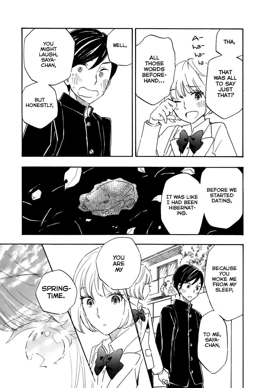 Tsuru Tsuru to Zara Zara no Aida Chapter 49 page 9 - Chapter 49: Springtime Dressed in Winter Clothing (Final)