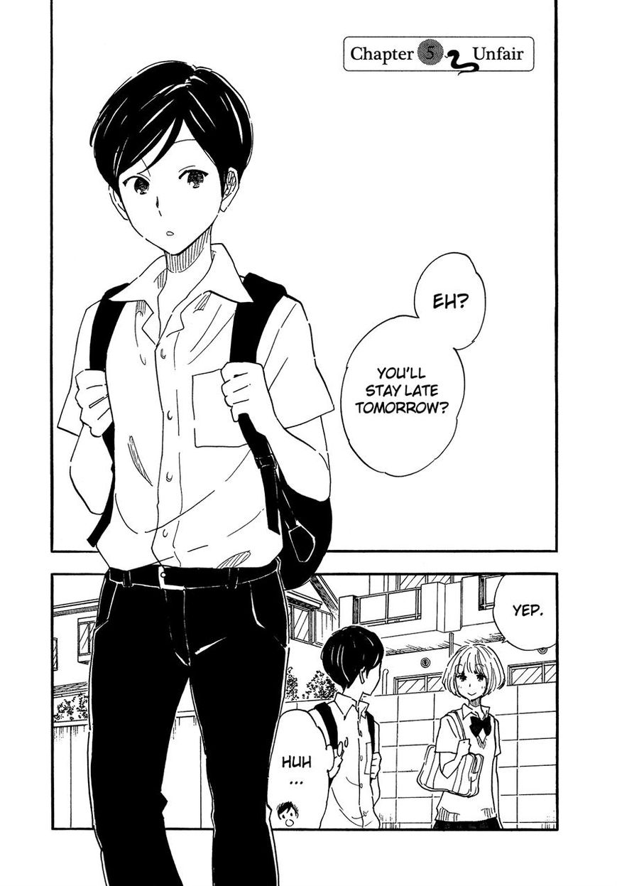 Tsuru Tsuru to Zara Zara no Aida Chapter 5 page 1 - Chapter 5