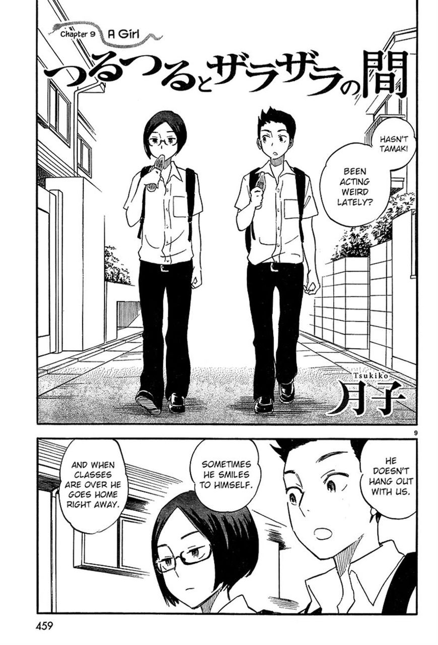 Tsuru Tsuru to Zara Zara no Aida Chapter 9 page 1 - Chapter 9