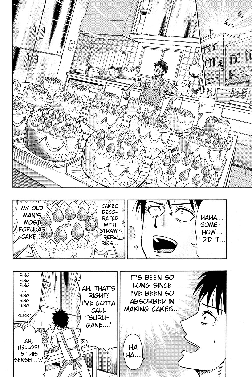 Tsurugane Sensei Chapter 2 page 28 - Chapter 2: Dreaming of Being a Pastry Chef