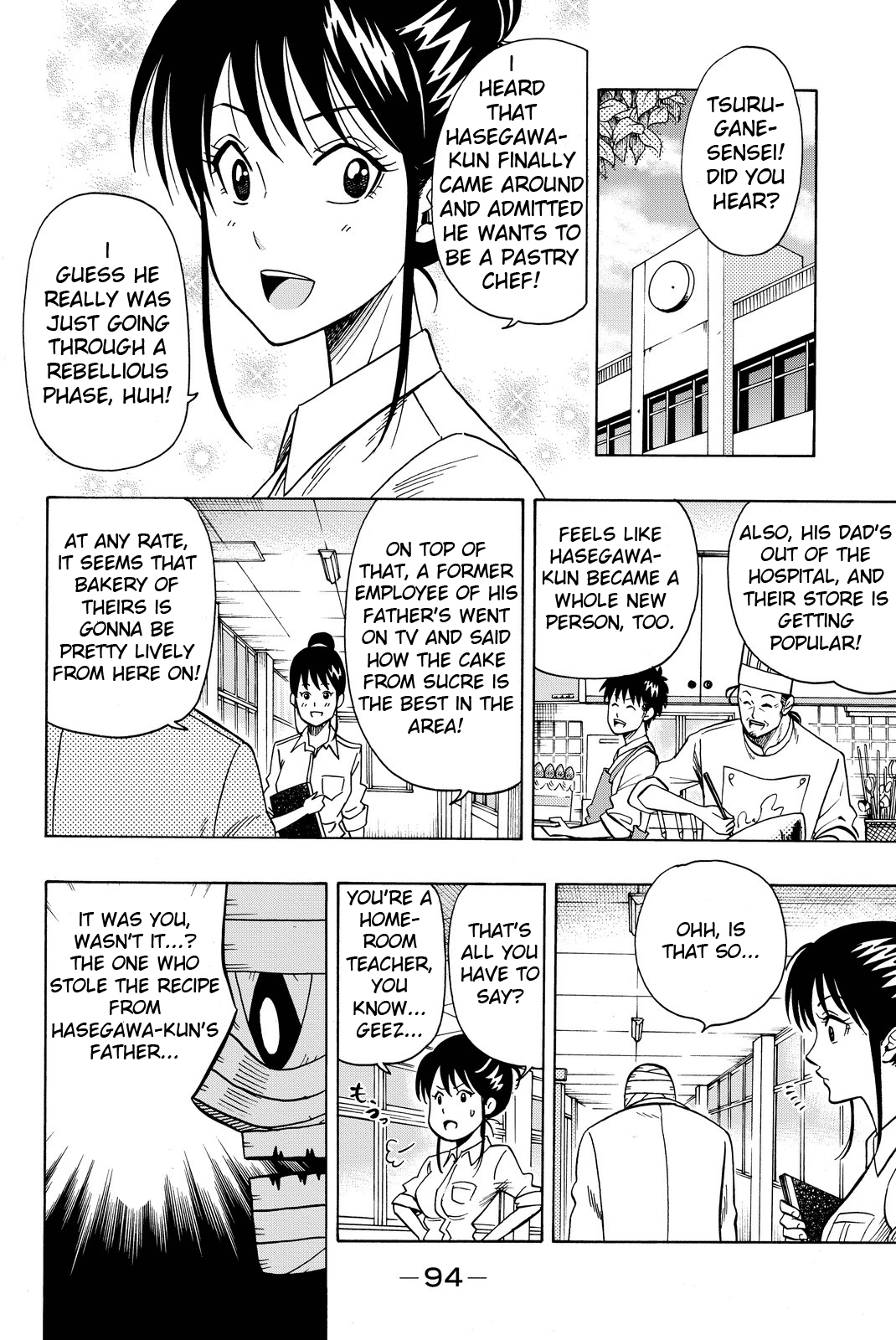 Tsurugane Sensei Chapter 2 page 38 - Chapter 2: Dreaming of Being a Pastry Chef