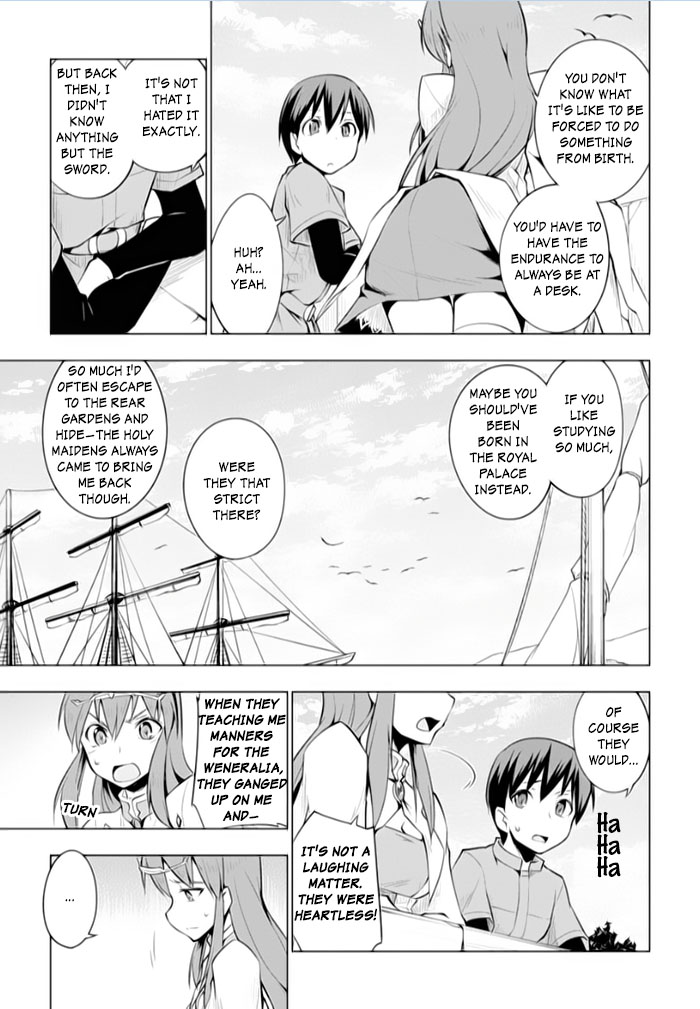 Tsurugi no Joou to Rakuin no Ko Chapter 13 page 5 - Chapter 13