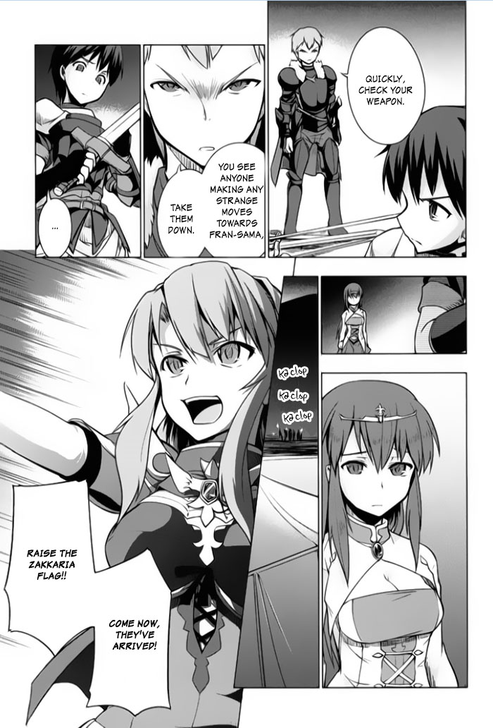 Tsurugi no Joou to Rakuin no Ko Chapter 3 page 12 - Chapter 3