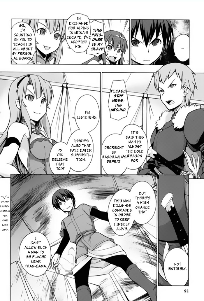 Tsurugi no Joou to Rakuin no Ko Chapter 3 page 5 - Chapter 3